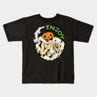 Pumpkin Enjoy Kids T-Shirt